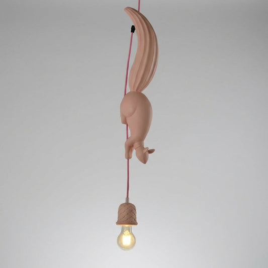 Playful Hanging Pendant Light - Squirlune