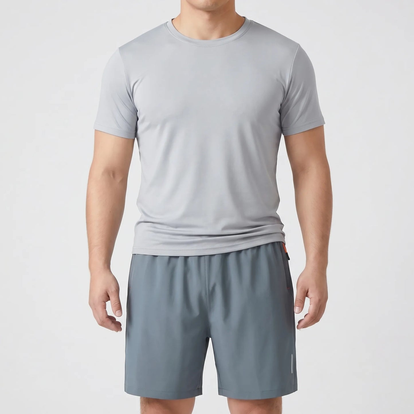 Plus Size Men's Summer Workout Shorts - Barry