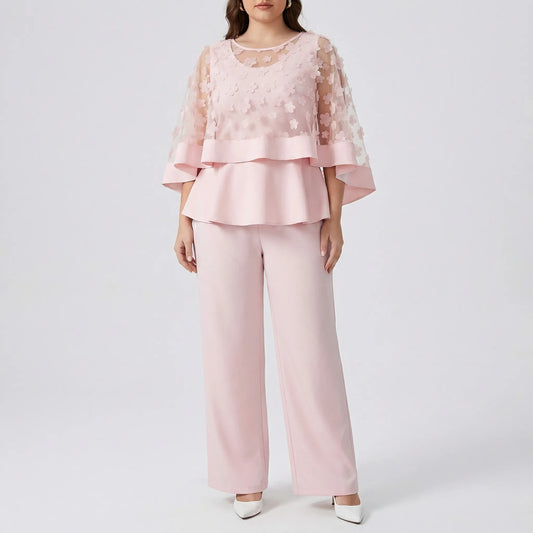 Plus Size Two-Piece Coordinated Outfit - Marie
