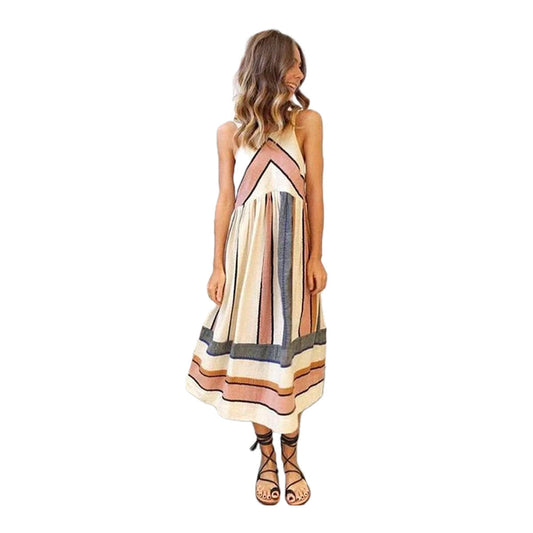 Stylish sleeveless summer dress in vintage look - Retro Flair