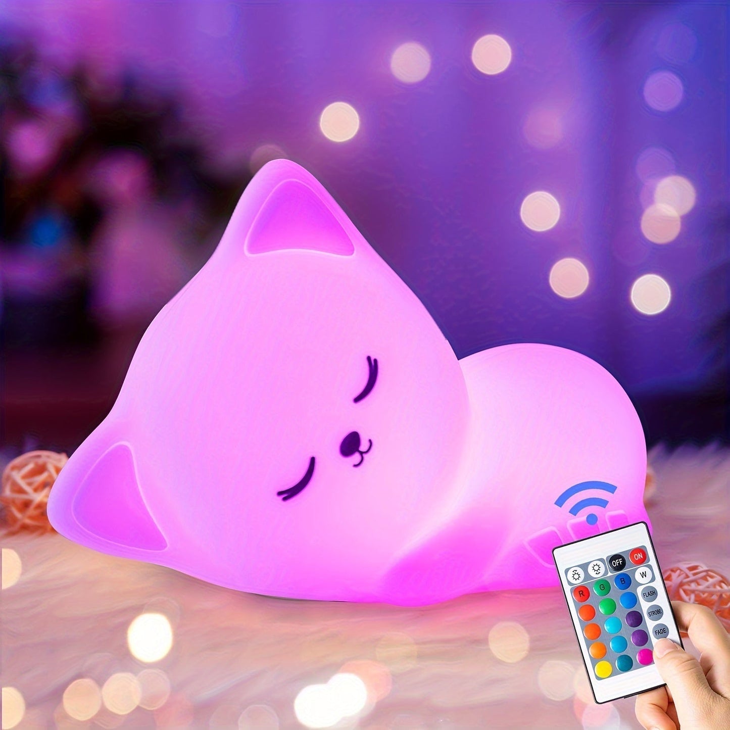 Rechargeable Tabletop Nightlight - Glowpurr