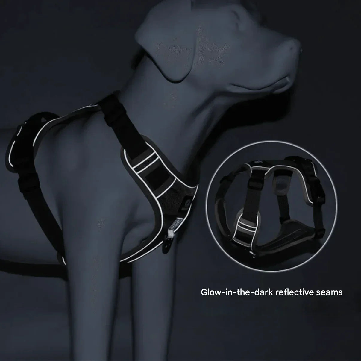 Anti-Trek Dog Harness with Comfort Padding – PullFree