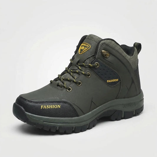 Retro-Style Ankle Hiking Boot - Terraxen