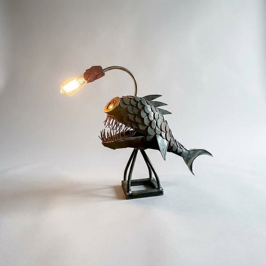 Retro Inspired Table Lamp - Tidegleam