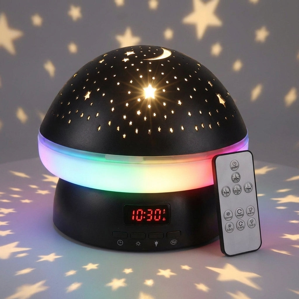 Rotating Star Projector Lamp - Aurorify