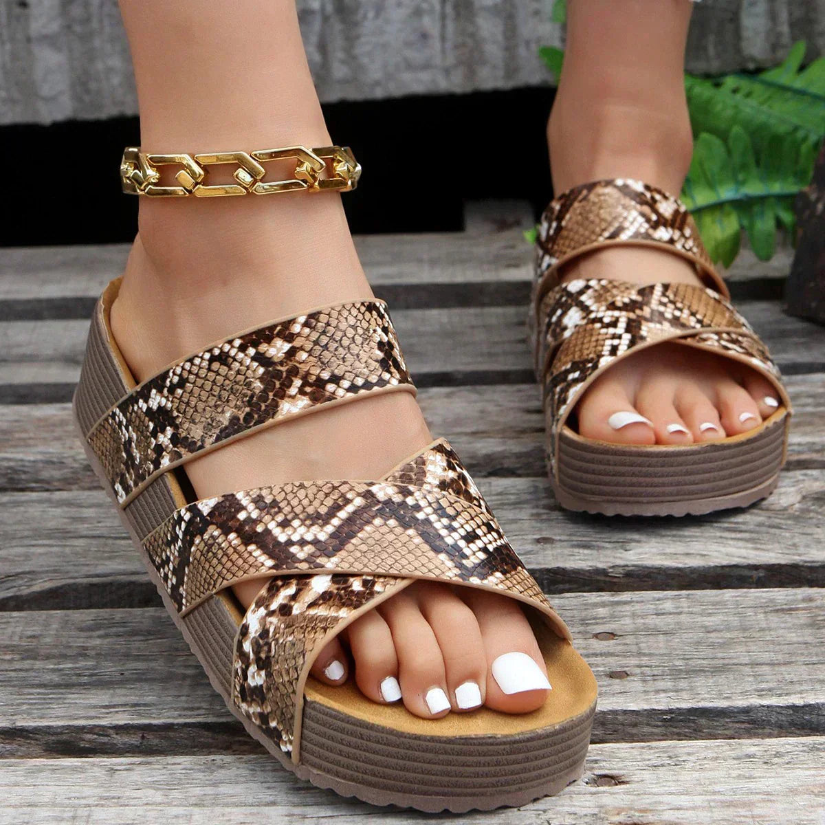 Fashionable Orthopaedic Sandals - Lena