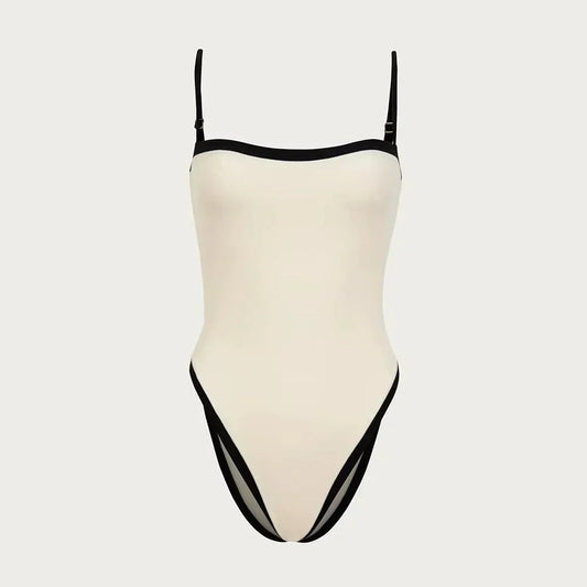 Stylish colour-block swimsuit – Sena