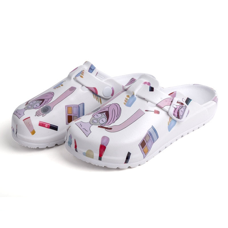 Waterproof & Lightweight Women's Comfort Clogs – Slip-Resistant & Hygienic