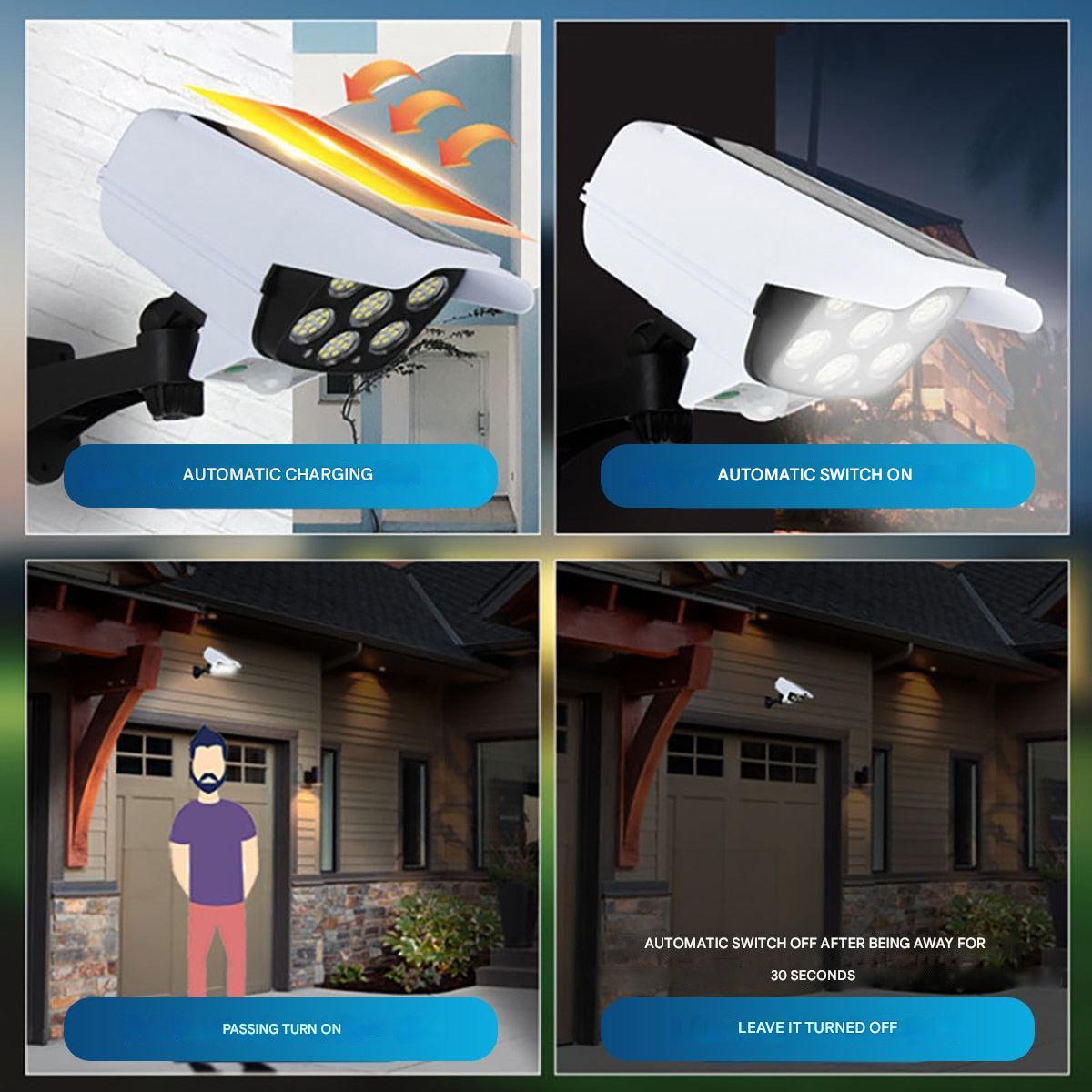 Solar Energy Dummy Security Camera - SolarGuard