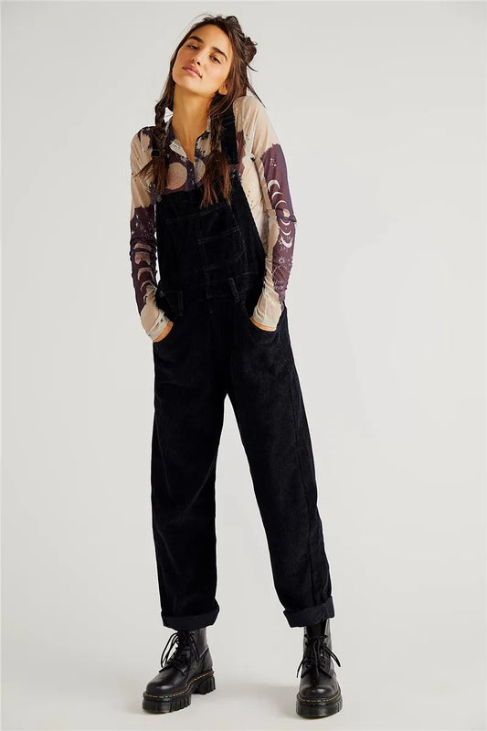 Corduroy Vintage Denim Dungarees - Harper