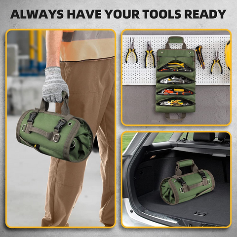 Roll-up Tool Bag for Every Job - ForgeRoll