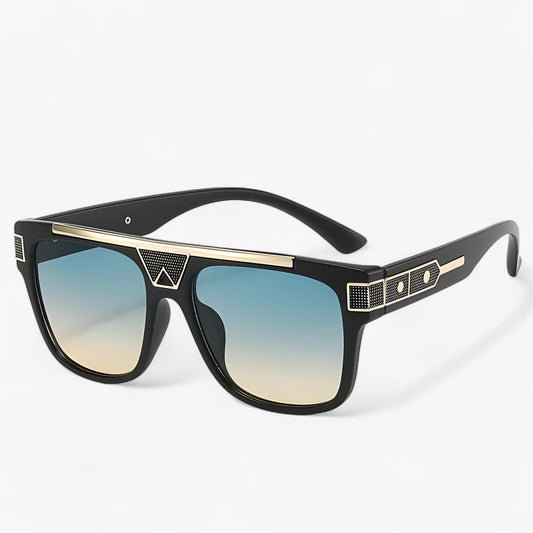 Vintage pilot sunglasses with mirrored lenses – Aerion