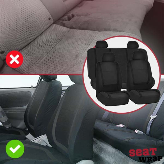 9-Piece Universal Car Seat Covers – AutoLuxe