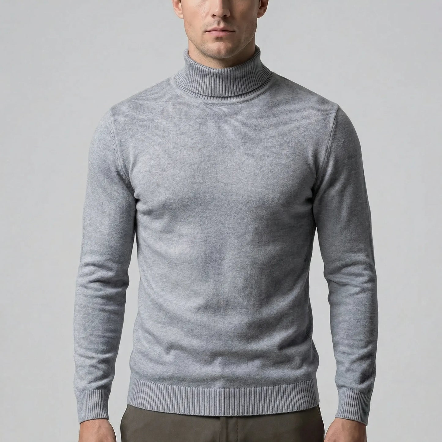 Slim-Fit Turtleneck Jumpers Mens - Dario