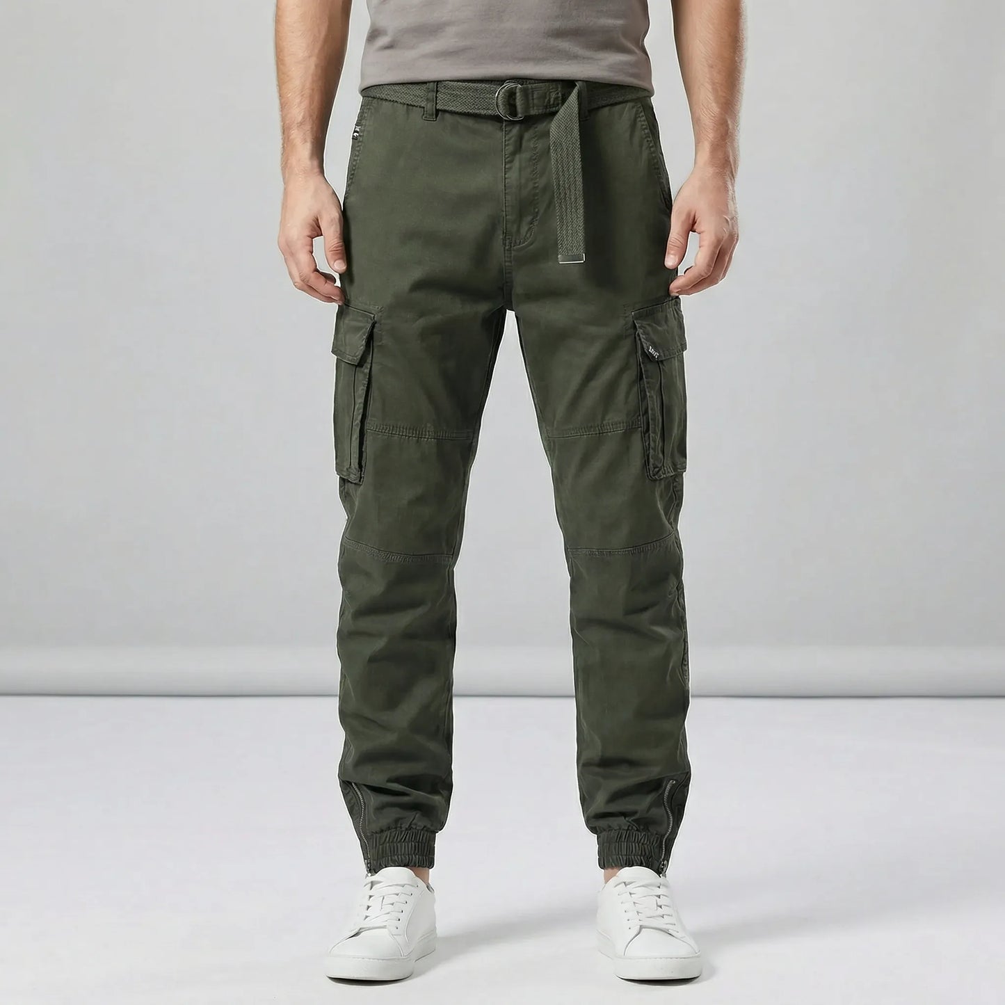 Slim Fit Casual Trousers - Benedikt
