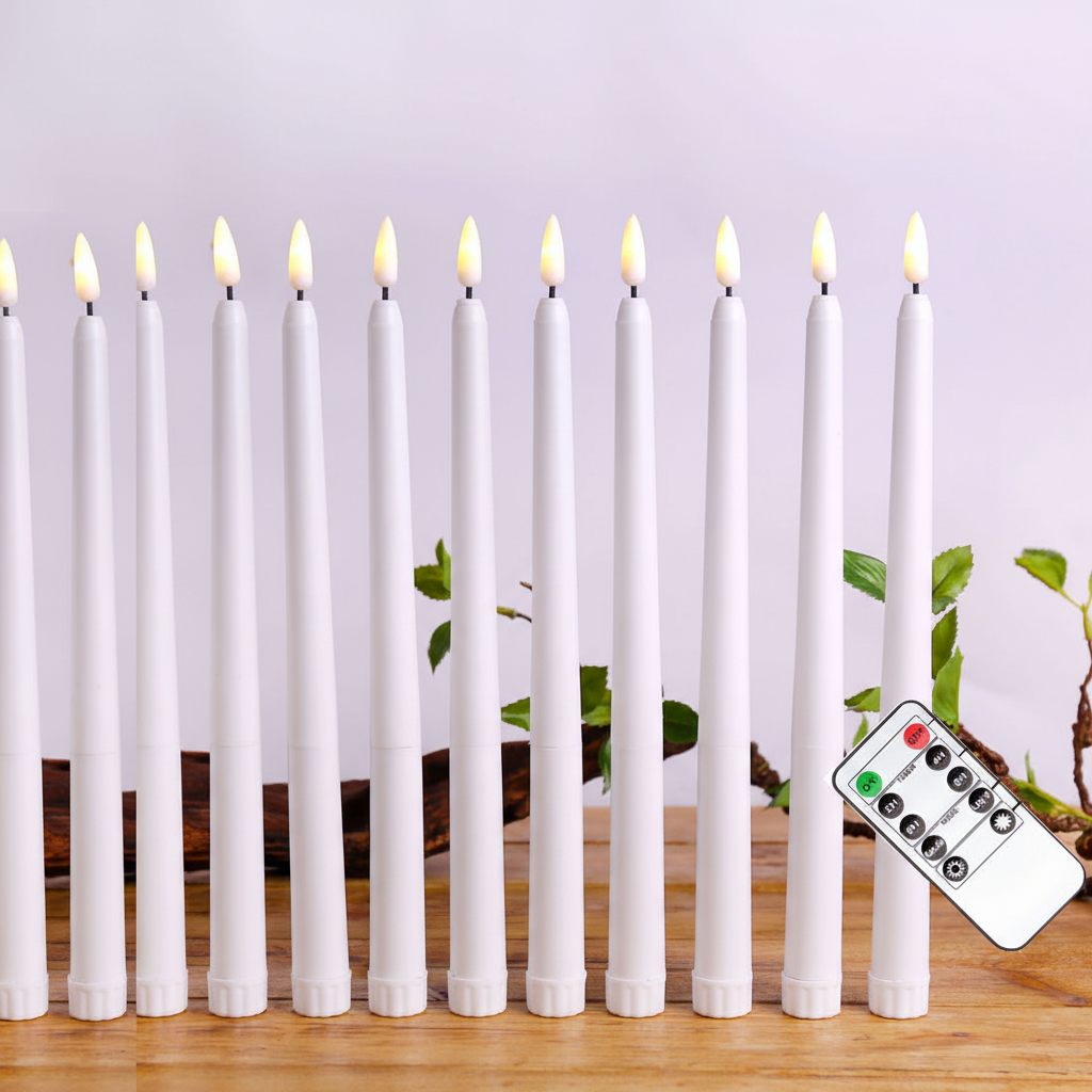 Stehende Kabellose LED Kerze - GlowTaper
