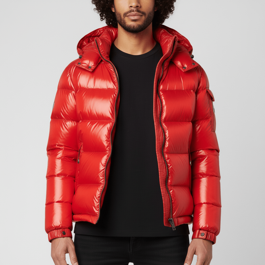 Steppjacke Mit Glanzoberfläche - Mick