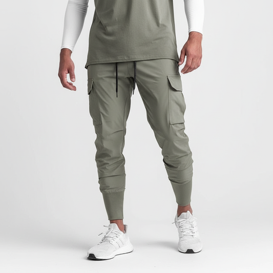 Stretchstoff Joggerhose Mit Taschen - Francis