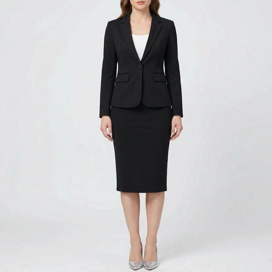 Structured Women's Office Suit Set - Jasmine