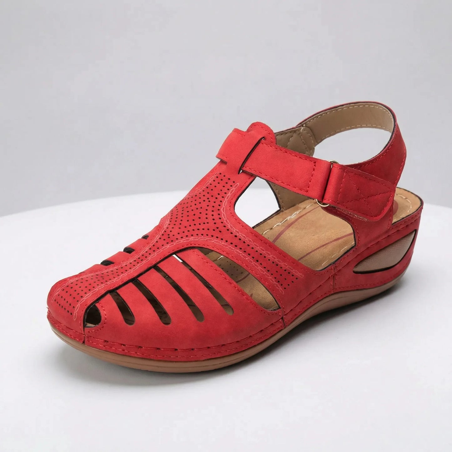 Supportive Closed-Toe Sandals - Marta