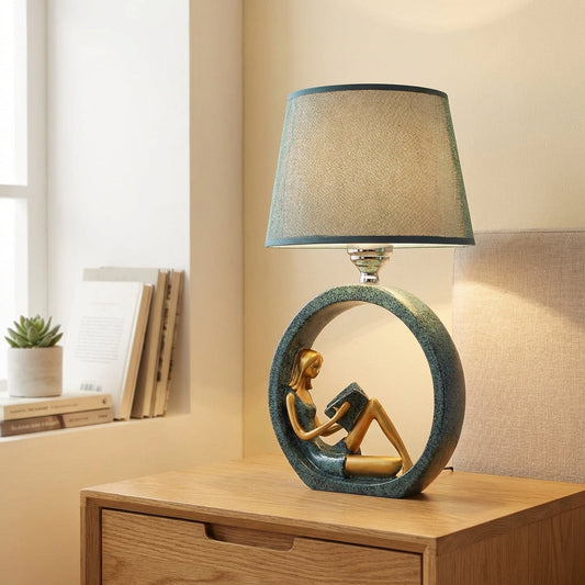Table Lamp With Sculptural Base - Readelle