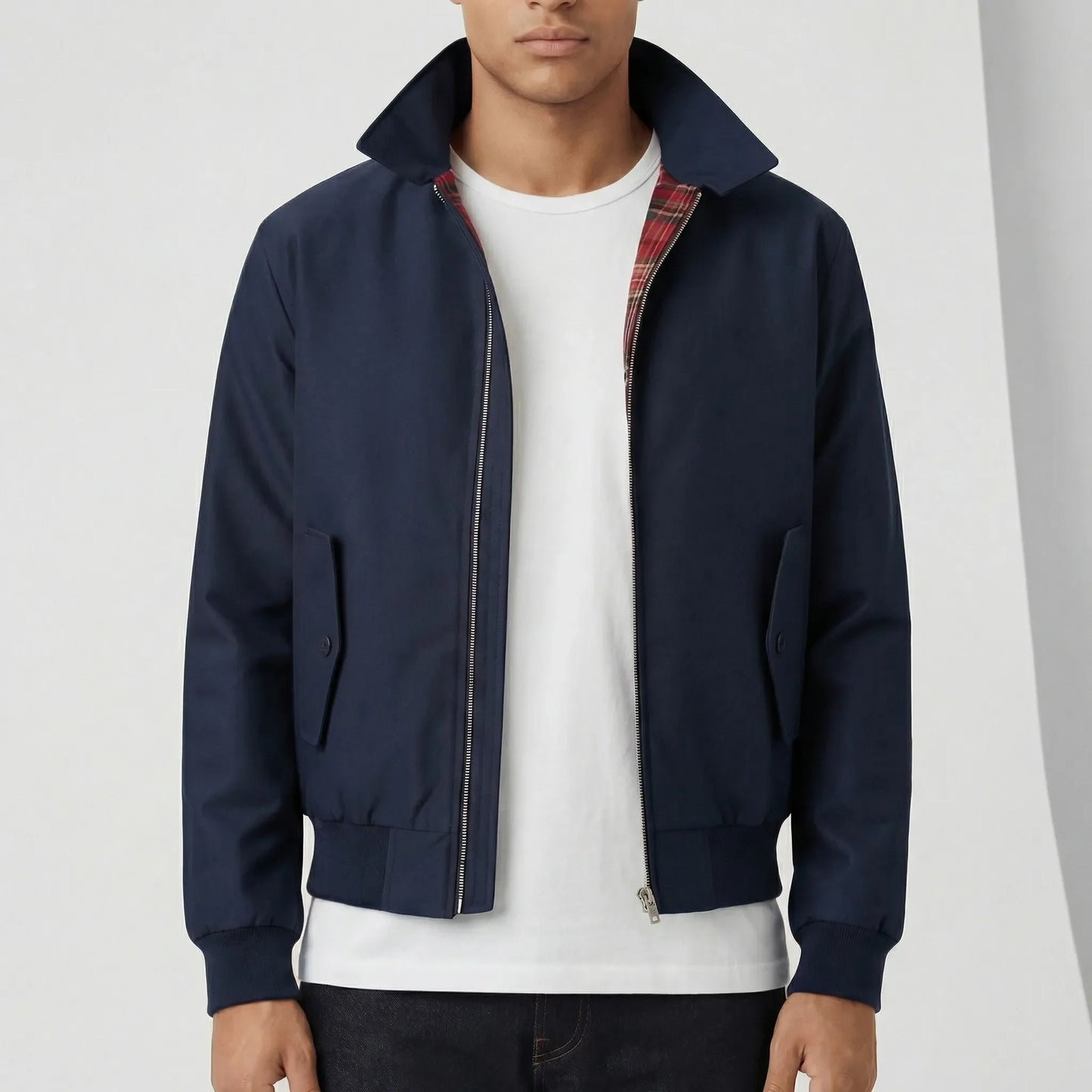 Tailored Harrington Jacket - Devin