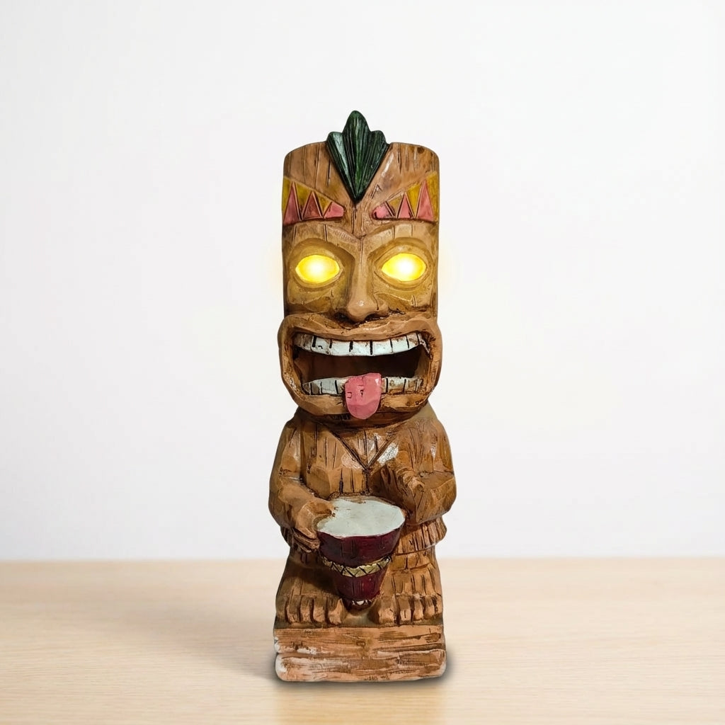 Tiki Inspired Outdoor Lamp - LuminTiki