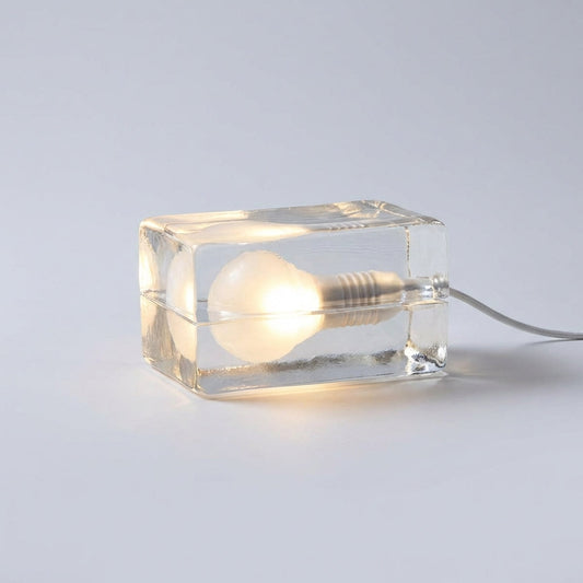 Transparent Geometric Accent Lamp - Lumicube