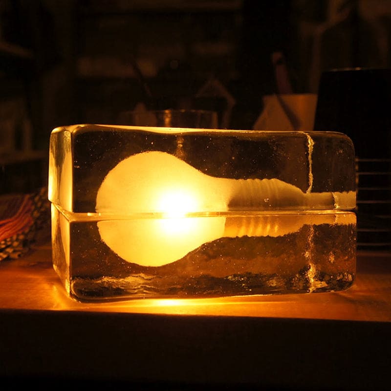 Transparent Geometric Accent Lamp - Lumicube