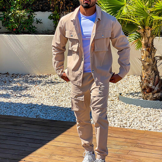 Two-Piece Cargo Set For Men - Freddie
