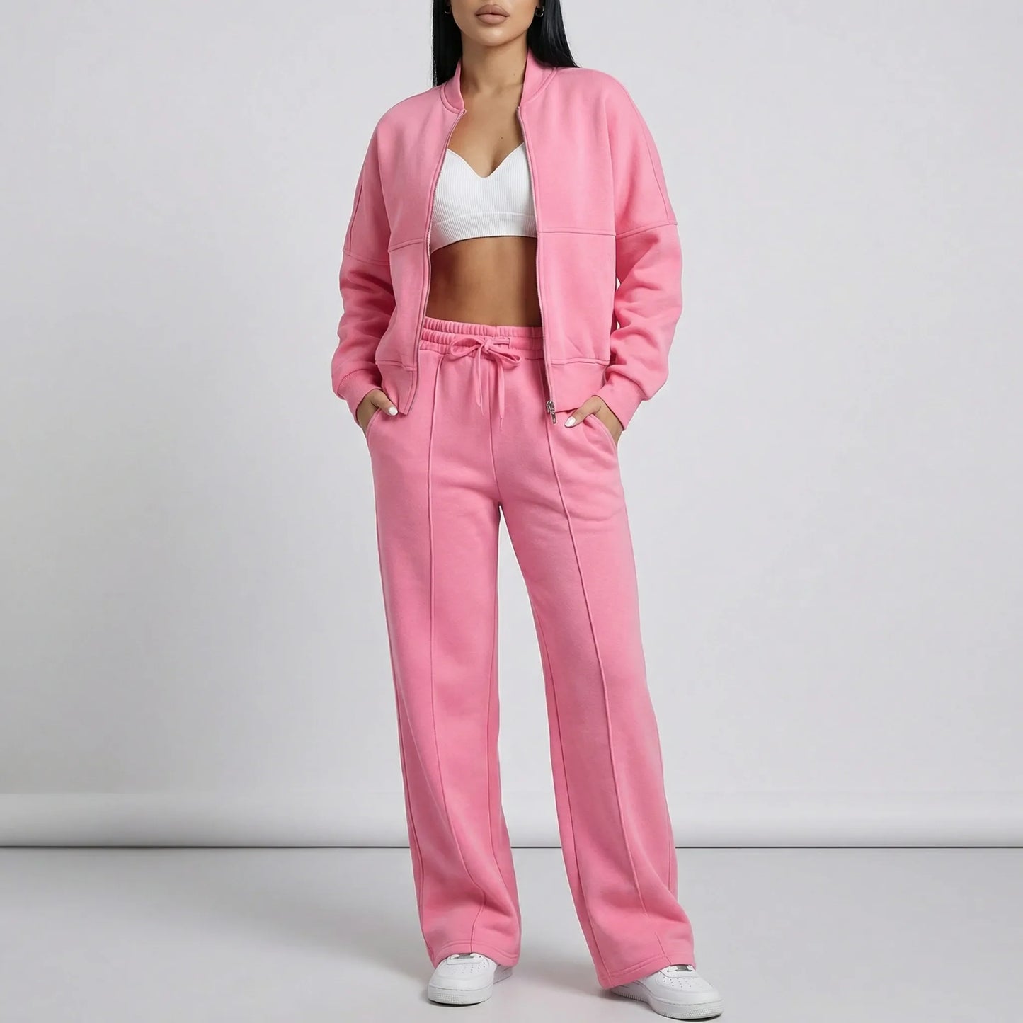 Two-Piece Zip Set - Joelina