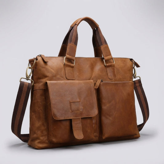 Vintage Zakelijke Laptoptas - VintagePack