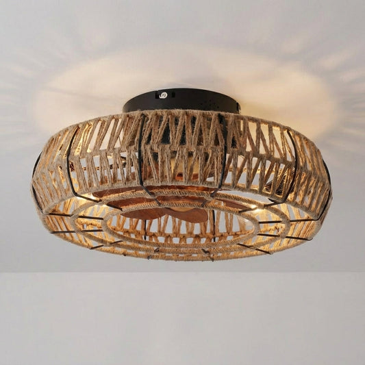 Vintage Zen Ceiling Fan Lamp - Breevian