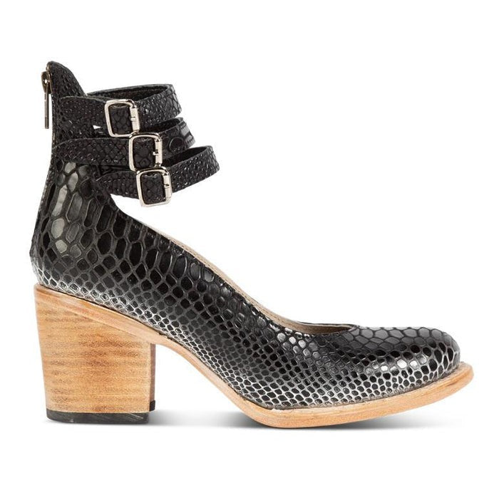 Autumnal & stylish women's leather shoes with slip-resistant sole – Amalia