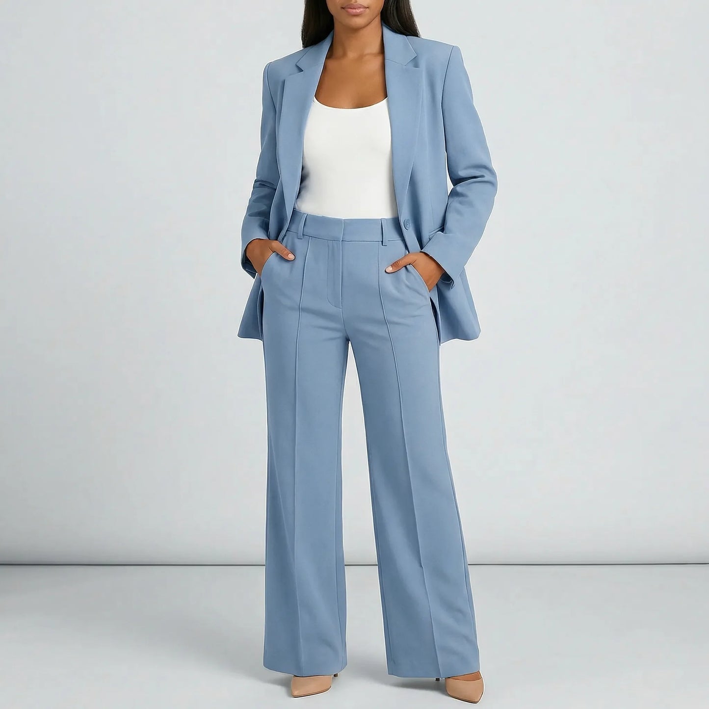 Womens Trouser Suit For Wedding - Freya