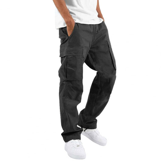 Flexible Cargo Trousers | Stretch Regular-Fit Men