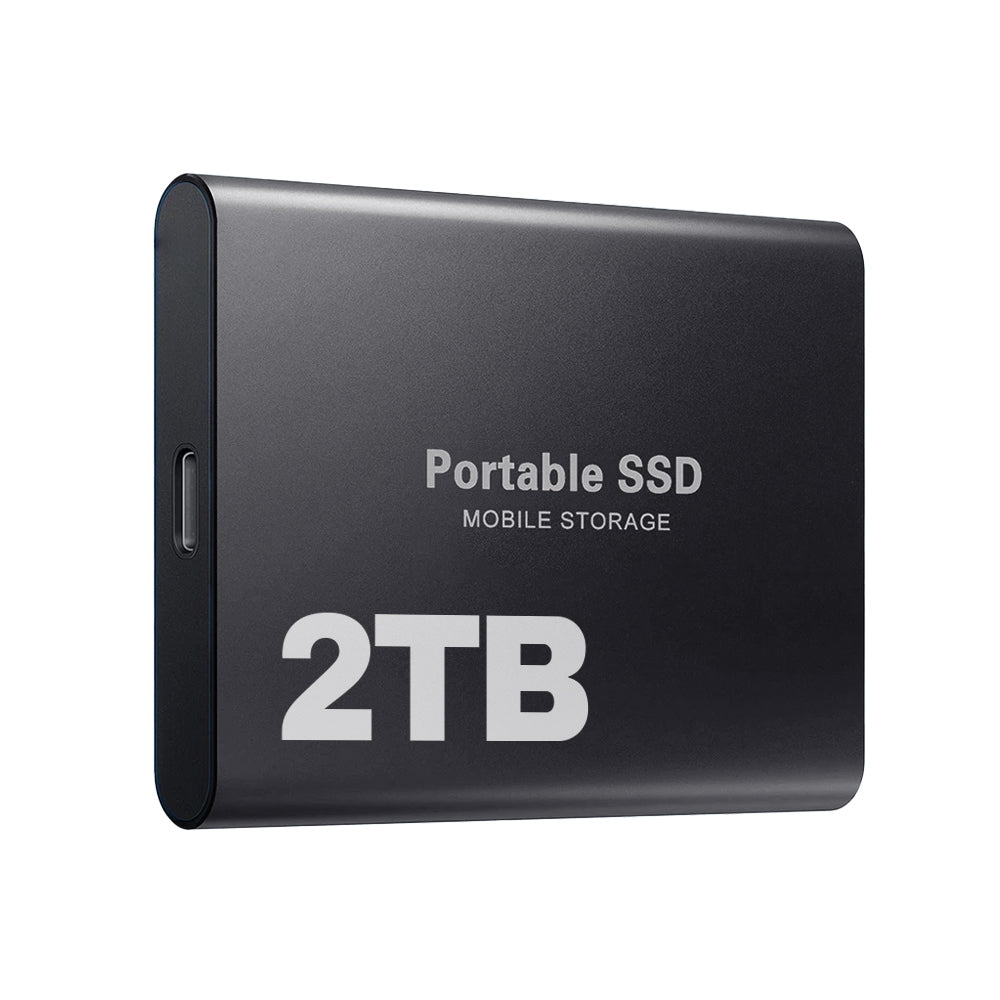 Portable High-Speed SSD Storage, USB-C 1050MB/s (2TB) 9