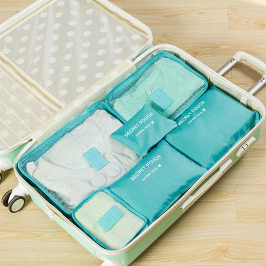 Luggage organiser set – 2 for the price of 1: space-saving travel storage bags