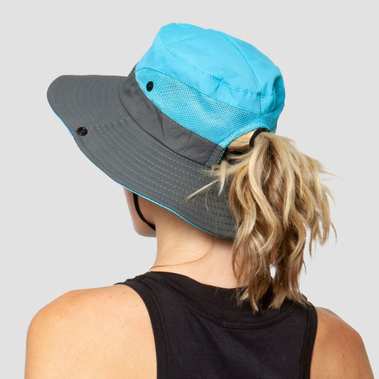 Stylish women's UV protection sun hat with a wide brim – Livia