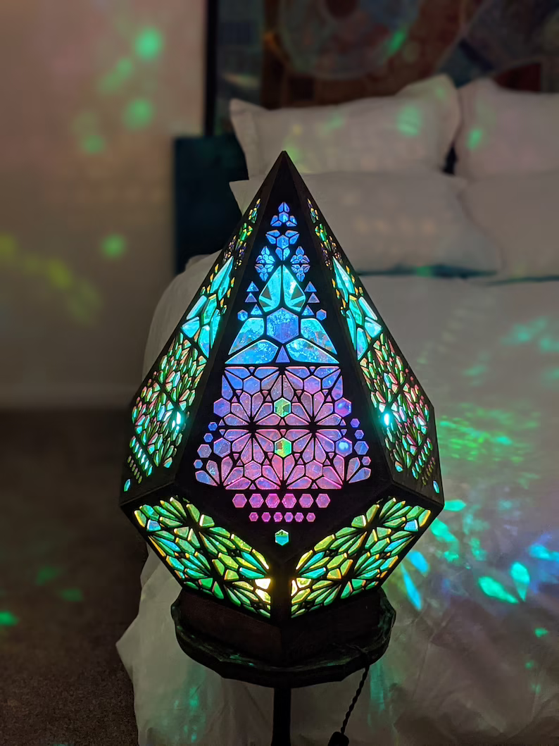 Boho Sternenmuster Lampe - StarGroove