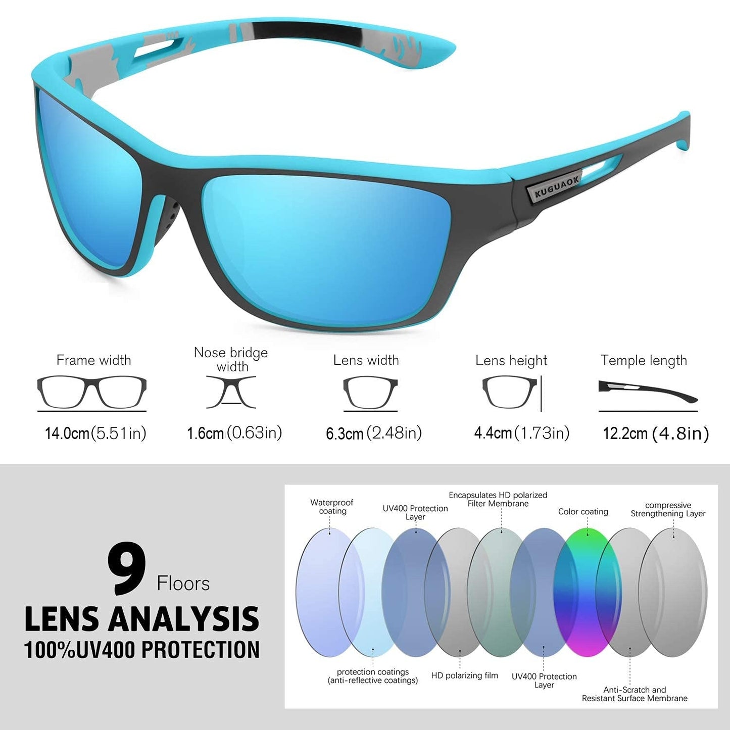Unisex Outdoor Sunglasses - SolarGuard