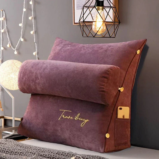Ergonomic wedge-shaped back support cushion – Relaxa