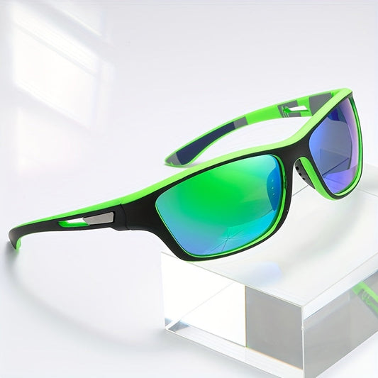 Sporty men's sunglasses with polarized lenses & UV400 protection – Vayron