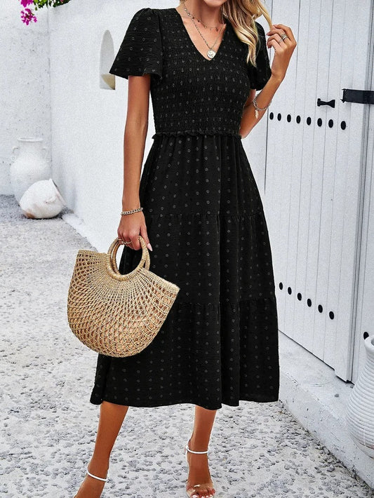 Autumn dress with a loose fit – Nadezhda