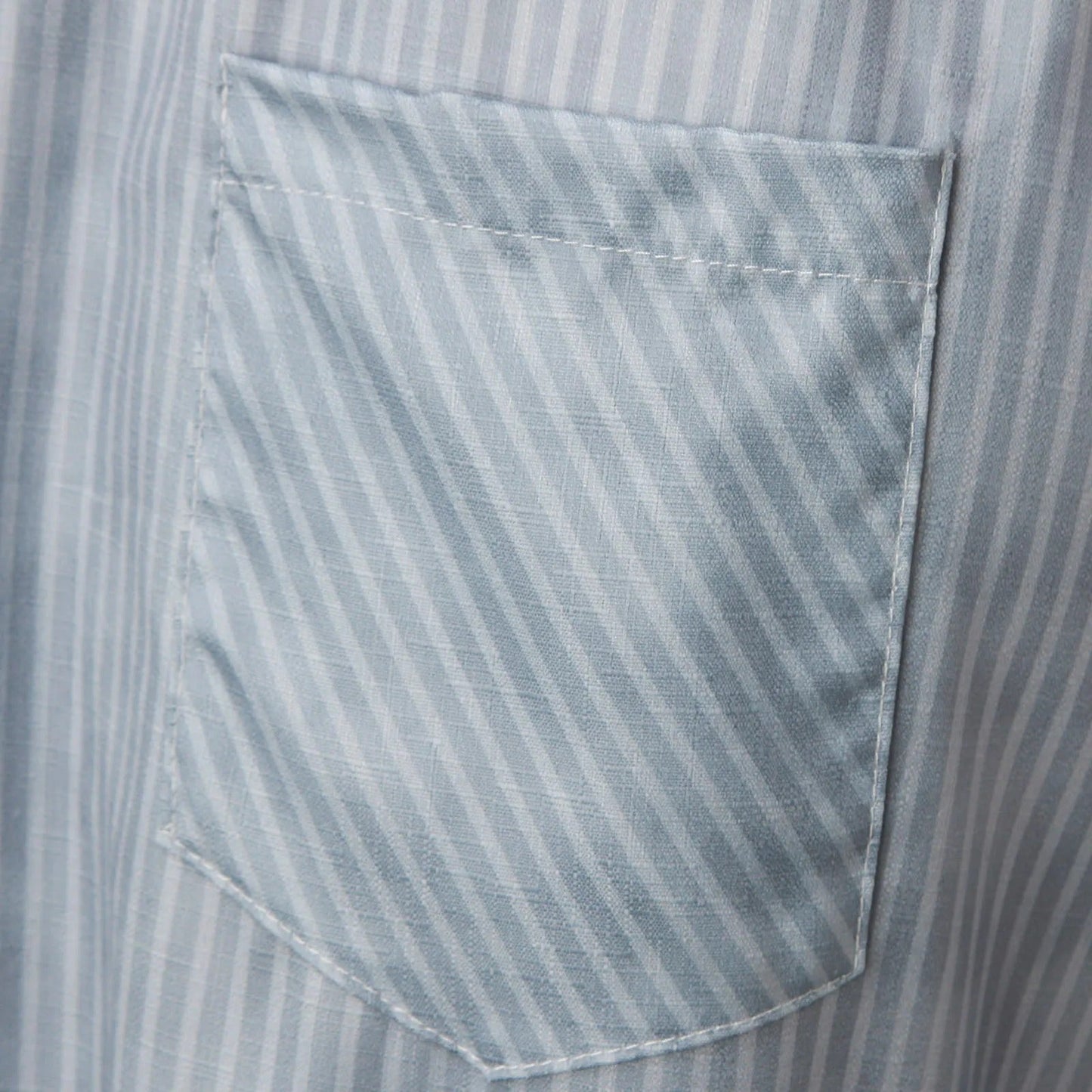 Striped High-Waist Ladies' Trousers with Decorative Buttons – Florence