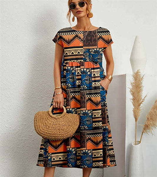 Airy cotton dress – Isadora