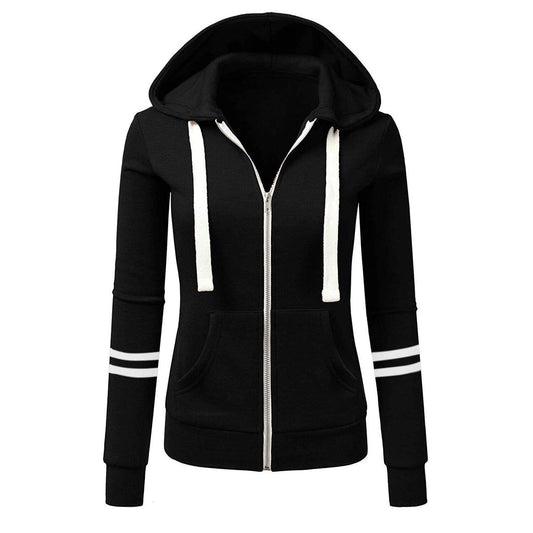 Women's wool zip-up hoodie - Beatrice