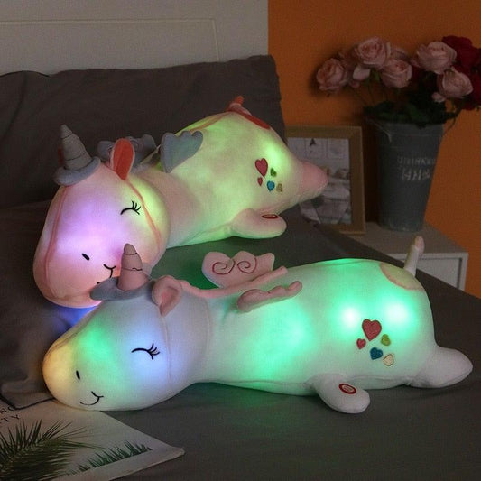 Glowing Plush Unicorn with LED Function – Glowie