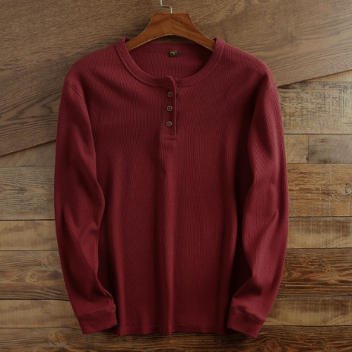 Men's Shirt with Waffle Structure - Mason