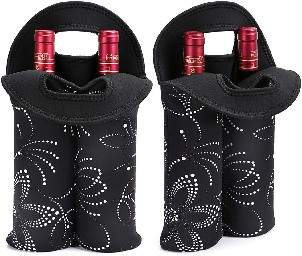 Insulated double-bottle wine carrier – Buy one, get one free